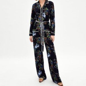 Zara printed jumpsuit NWT - seen on Ciara